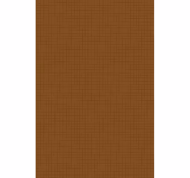 Textured wallpaper in brown squares pattern - TenStickers