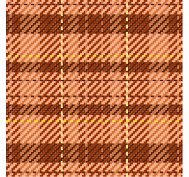 Retro wallpaper with 70s square pattern - TenStickers