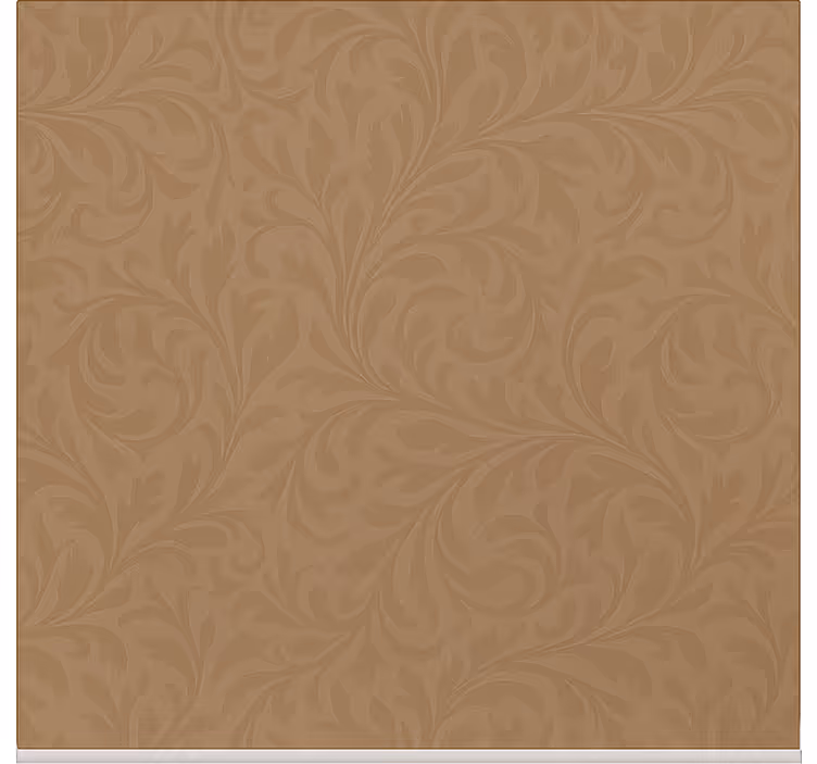 Living area wallpaper elegant dark beige design - TenStickers