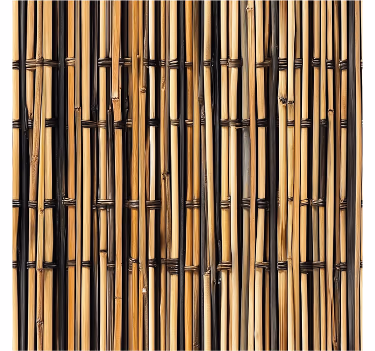 Kitchen wallpaper in wood texture design - TenStickers