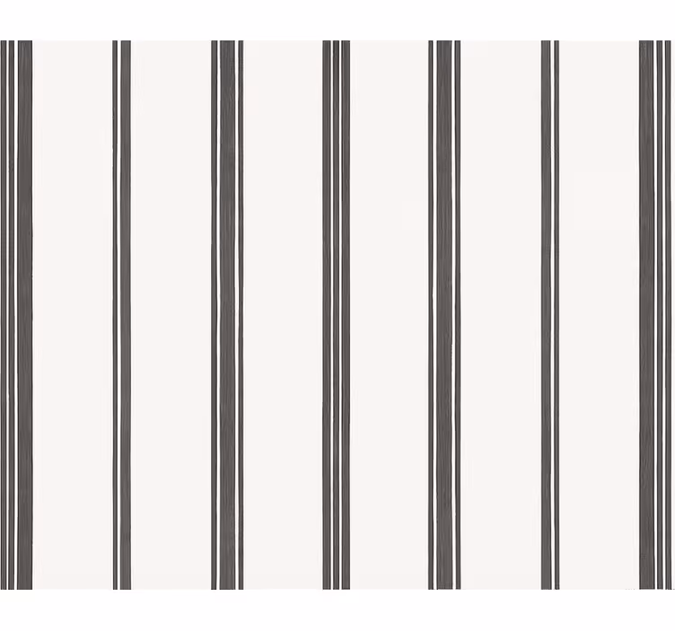 Living area wallpaper black stripe - TenStickers