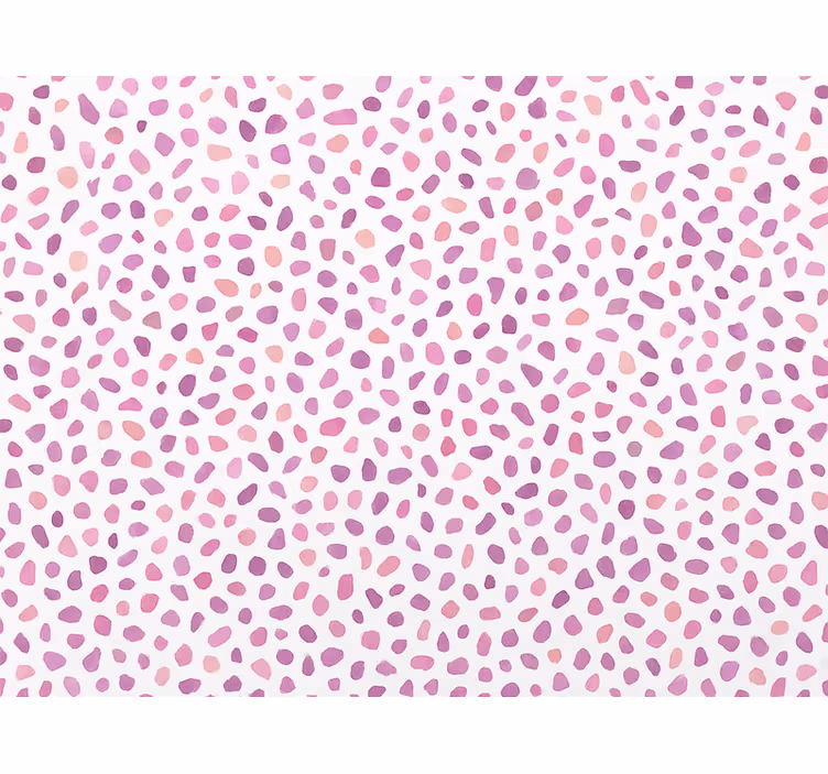 Abstract wallpaper pink terrazzo speckle - TenStickers