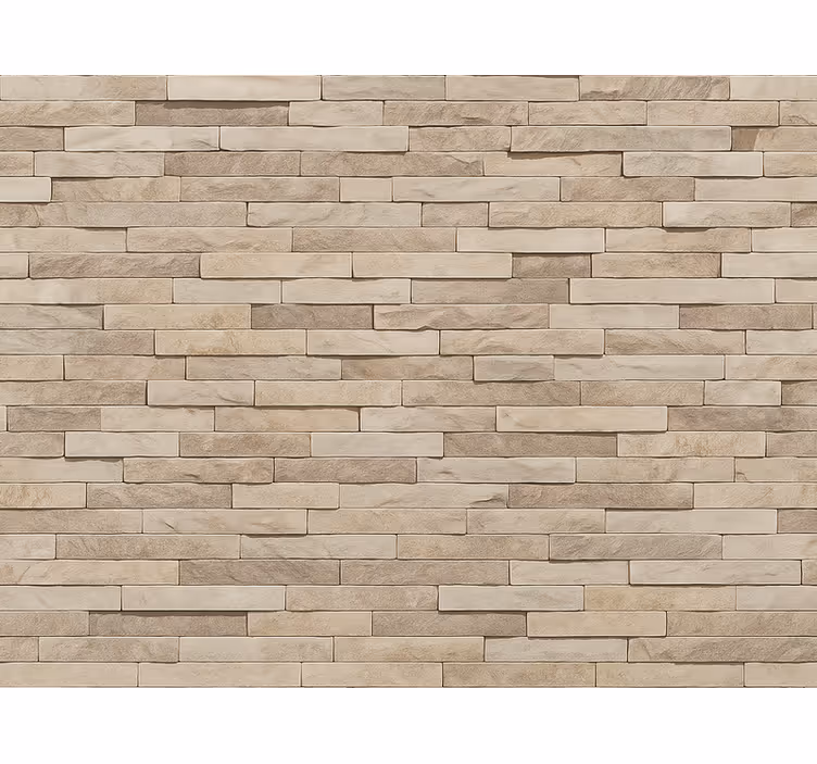 Living area wallpaper textured stone appearance - TenStickers