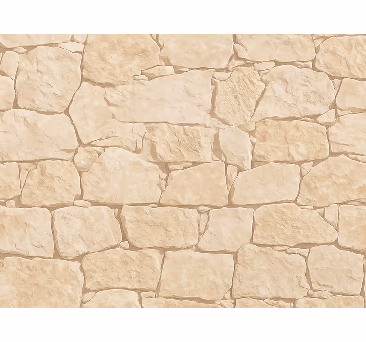 Living area wallpaper natural stone design - TenStickers