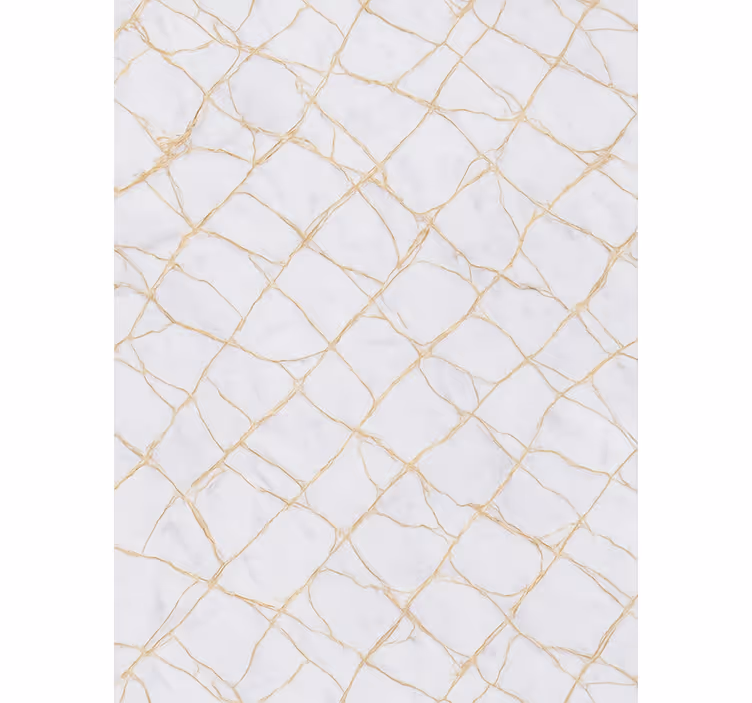 Master bedroom wallpaper broken marble in gold - TenStickers