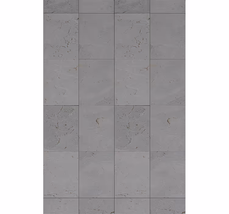 Master bedroom wallpaper concrete collage - TenStickers