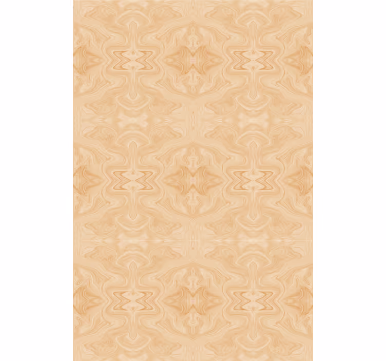 Master bedroom wallpaper in beige japandi pattern - TenStickers
