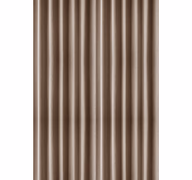 Master bedroom wallpaper with curtain texture - TenStickers