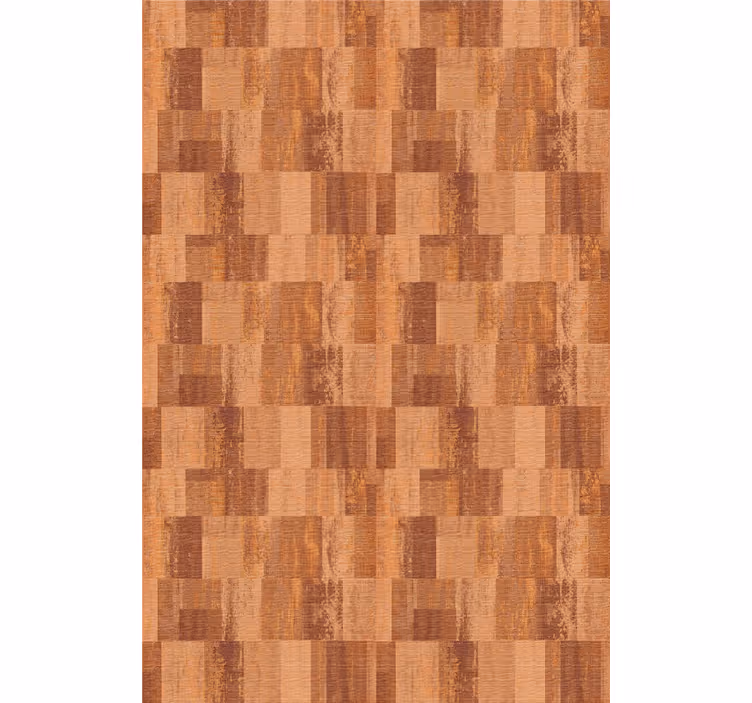 Master bedroom wallpaper natural wood design - TenStickers