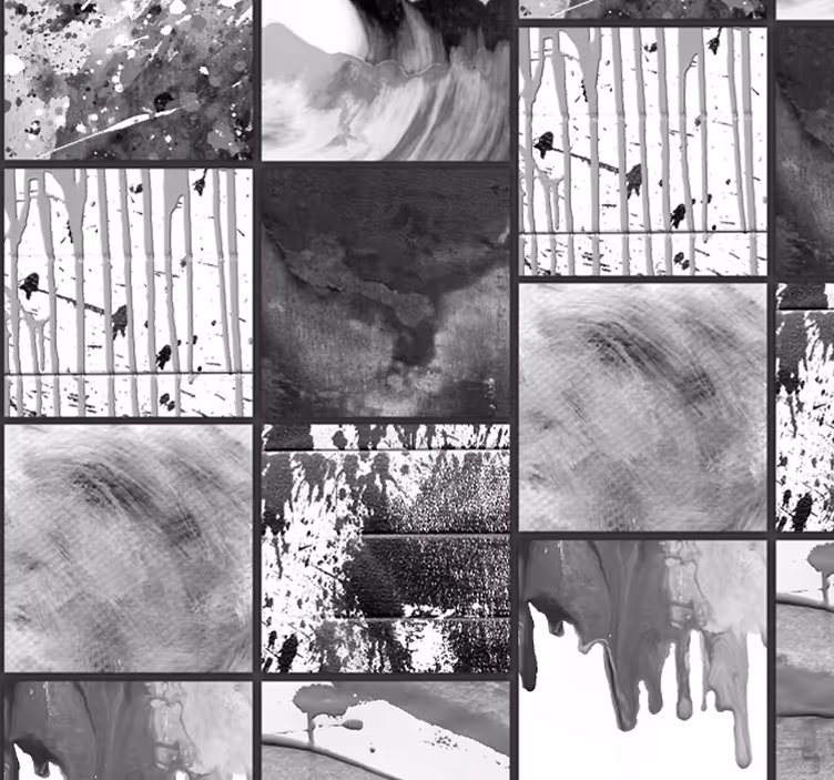 Urban Watercolour Art Abstract Wallpaper - TenStickers