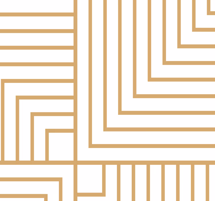 Geometric Maze wallpaper geometric - TenStickers