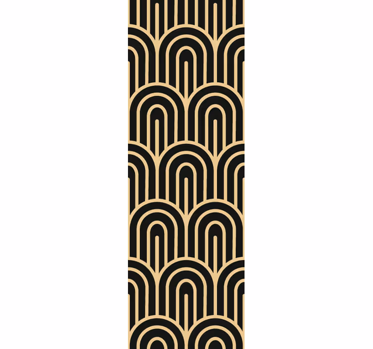 Geometric Archway wallpaper geometric - TenStickers
