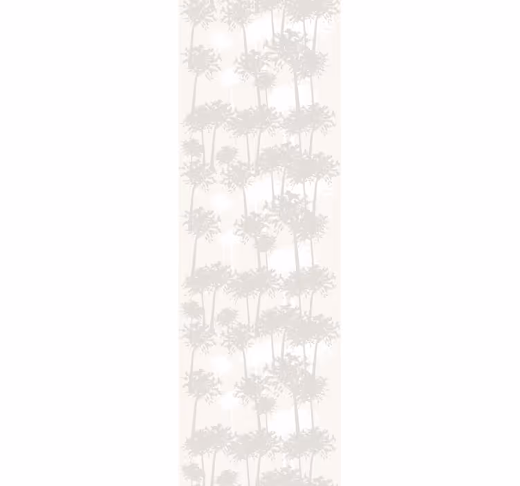 Silhouette Forest wallpaper of a tree - TenStickers