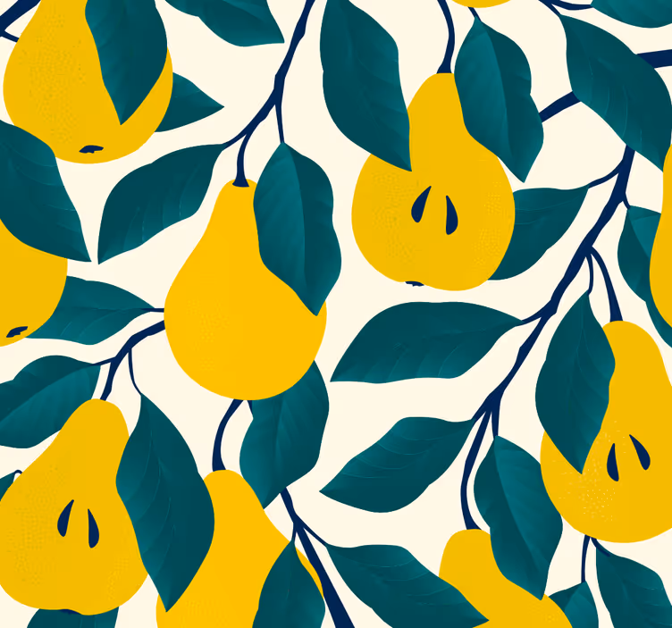 Peers Motif kitchen wallpaper - TenStickers