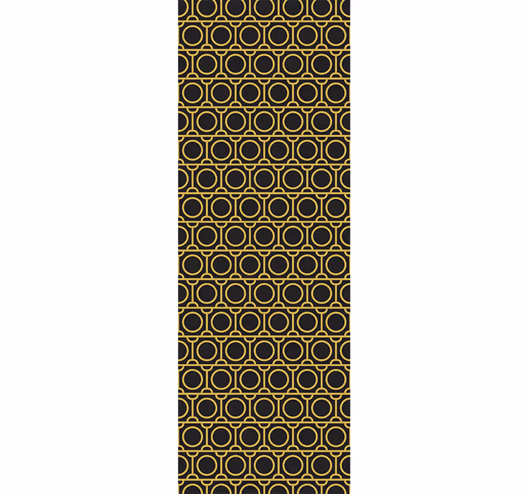 Geometric Rings wallpaper geometric - TenStickers