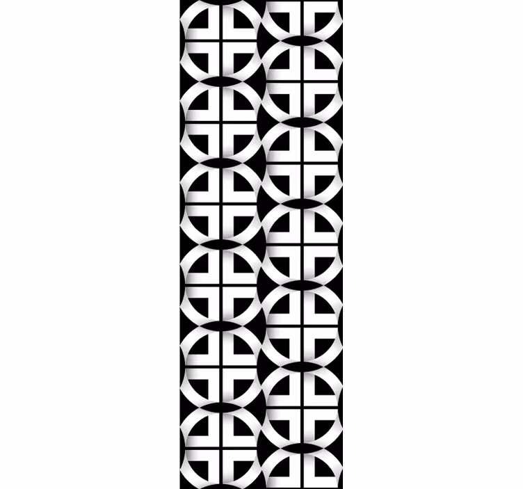 Geometric Circle Mesh wallpaper geometric - TenStickers