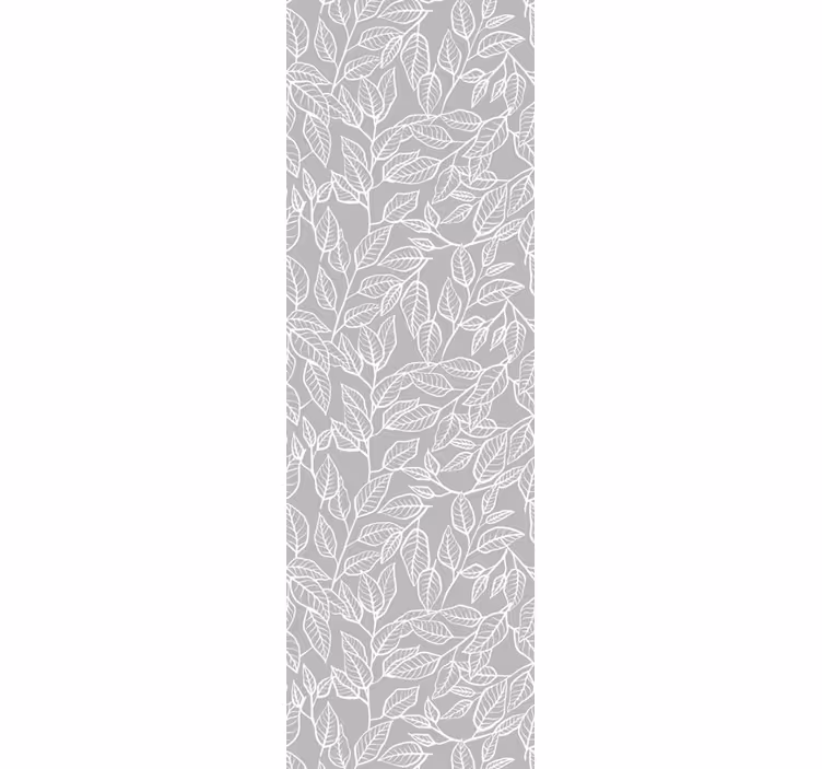 Foliage Motif leaves wallpaper - TenStickers