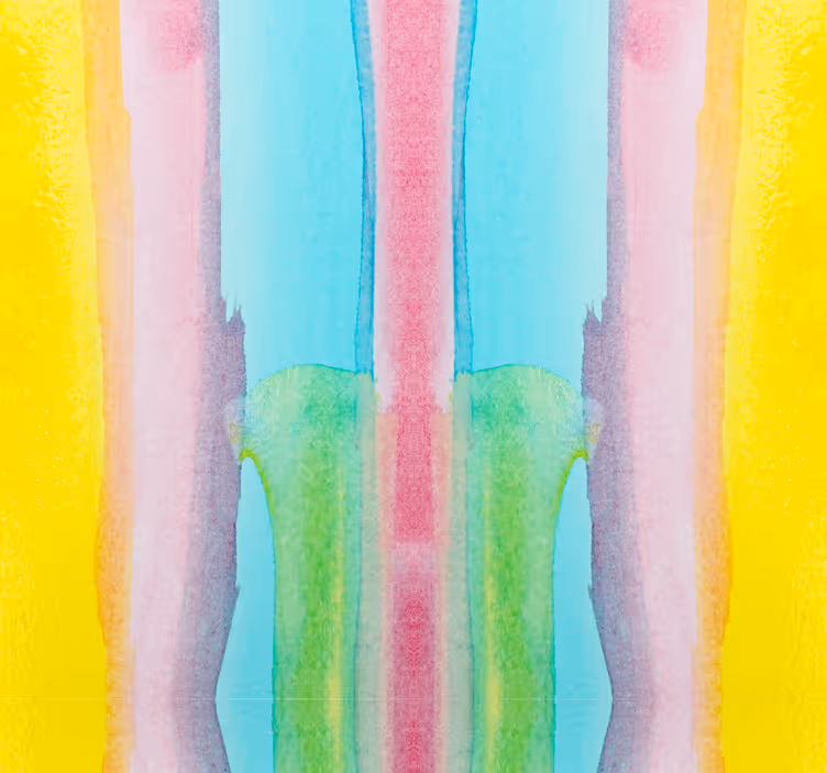 Colorful Abstract abstract wallpaper - TenStickers
