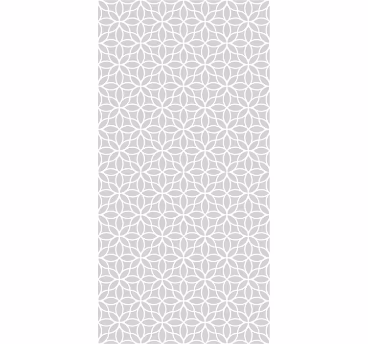 Geometric Petals wallpaper geometric - TenStickers