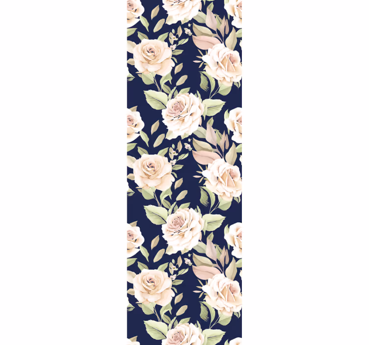 Elegant Floral Composition floral wallpaper - TenStickers