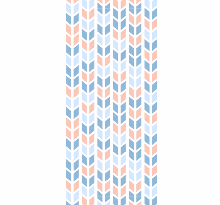 Geometric Arrow Pattern nordic wallpaper - TenStickers