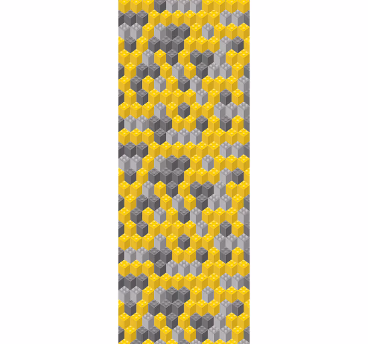 Geometric Honeycomb wallpaper geometric - TenStickers