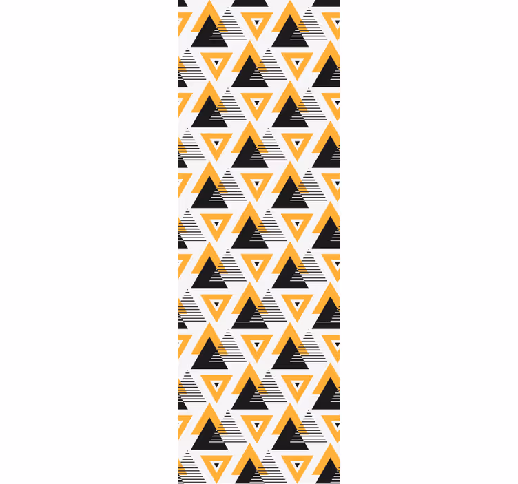 Geometric Triangle Fusion wallpaper geometric - TenStickers