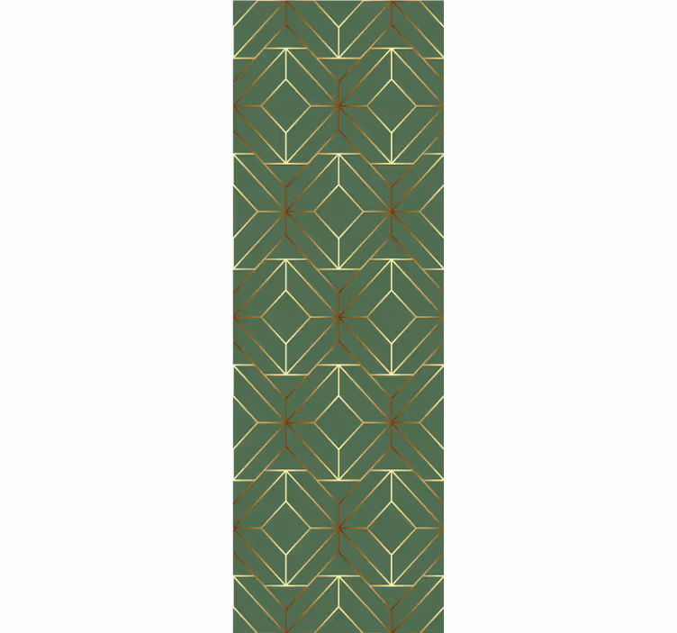 Abstract Diamond Shapes wallpaper geometric - TenStickers
