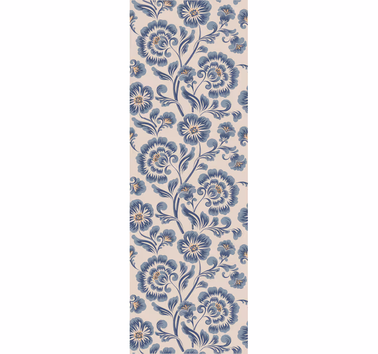 Floral Damask Elegance floral wallpaper - TenStickers