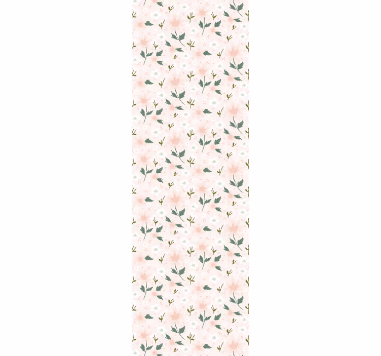 Floral Delicacy flowers wallpaper - TenStickers