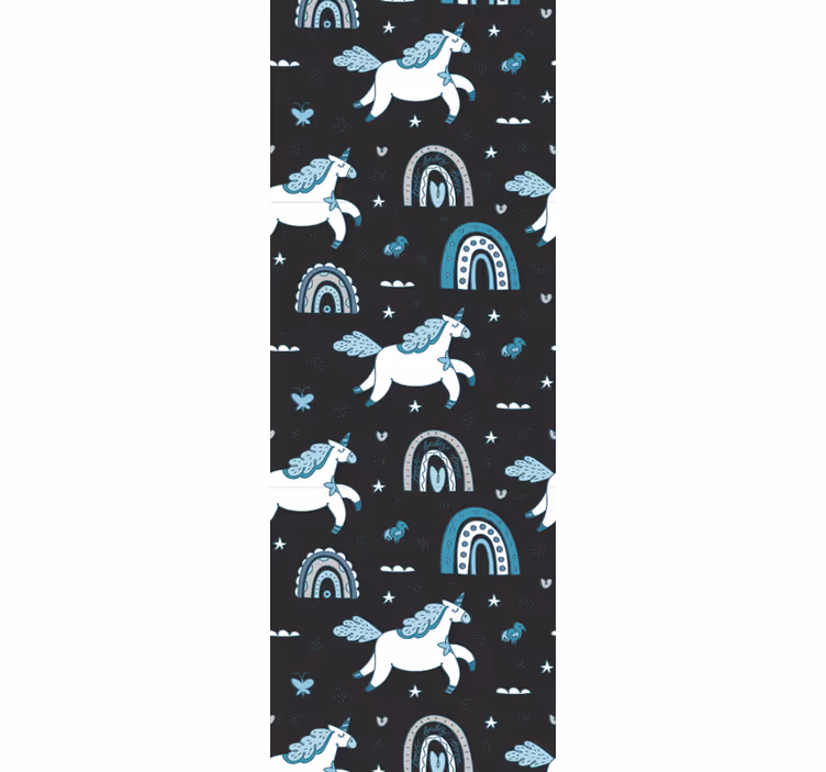 Mythical Creatures nursery room wallpaper - TenStickers