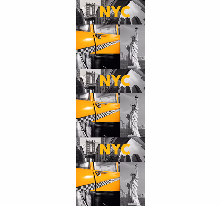 Urban Collage city wallpaper - TenStickers