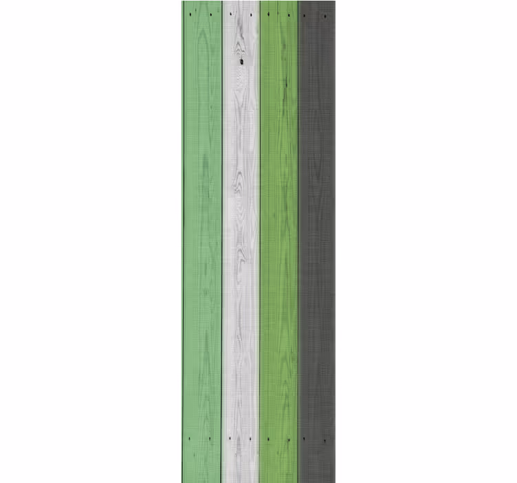 Striped Wood Pattern wood effect wallpaper - TenStickers