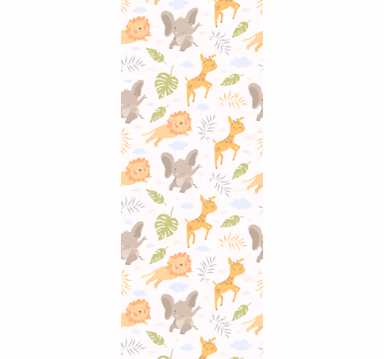 Charismatic Fauna animals wallpaper - TenStickers