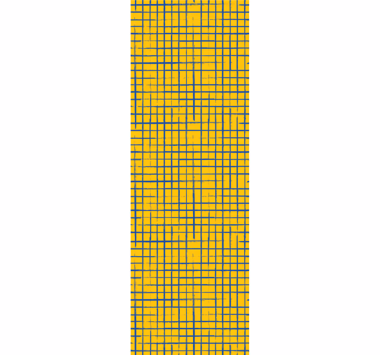 Grid Pattern Design wallpaper geometric - TenStickers