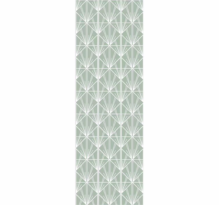 Art Deco Inspired wallpaper geometric - TenStickers