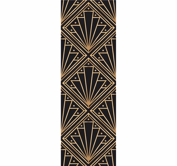 Art Deco Geometrics wallpaper geometric - TenStickers