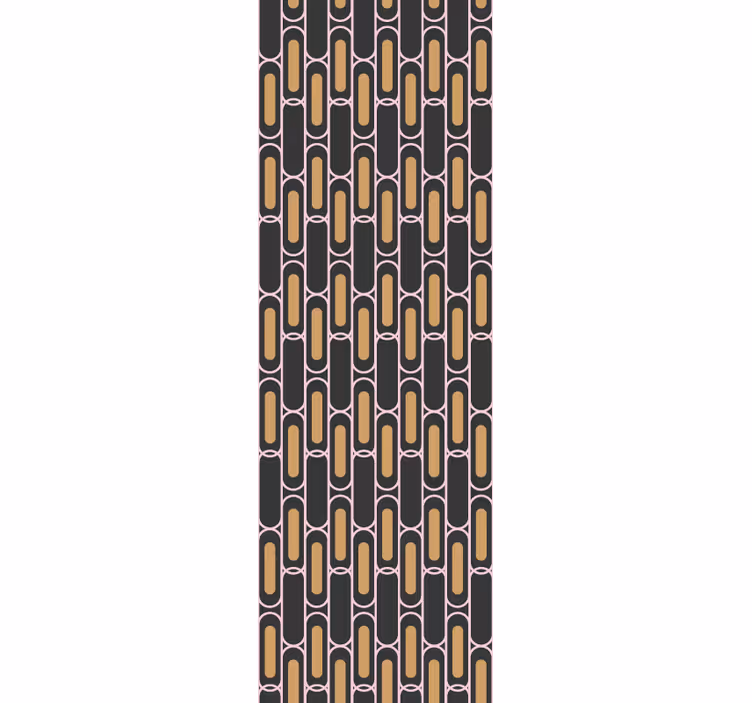 Geometric Line Arrangement contemporary wallpaper - TenStickers