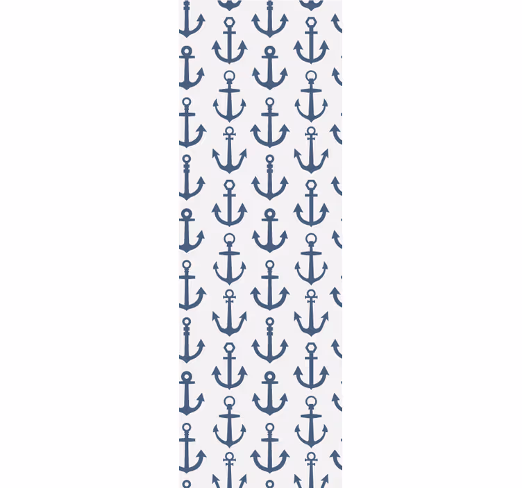 Anchor Pattern Design custom wallpaper - TenStickers