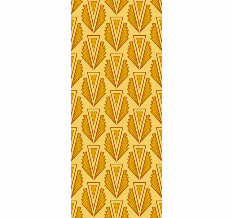 Stylish Chevron Pattern wallpaper geometric - TenStickers