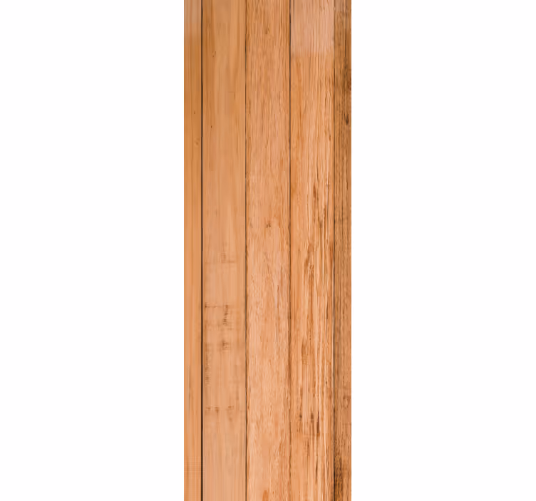 Wood effect wallpaper warm planks design - TenStickers