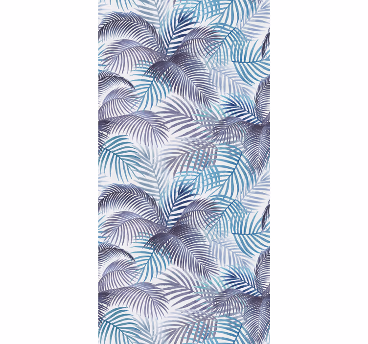 Tropical Palm Details nature wallpaper - TenStickers