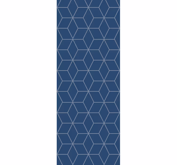Hexagonal Pattern Design wallpaper geometric - TenStickers