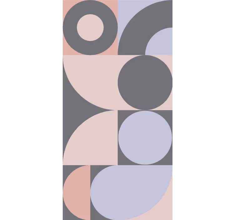 Wallpaper geometric modern subtle design - TenStickers