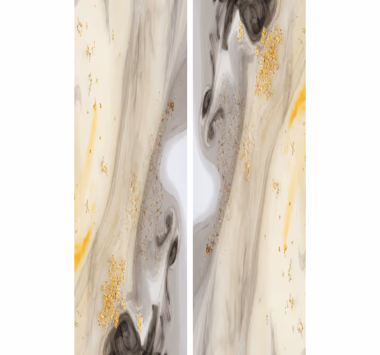 Elegant Gray Design marble effect wallpaper - TenStickers