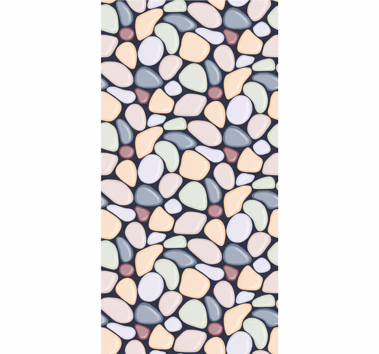 Pebble Pattern Design textured wallpaper - TenStickers