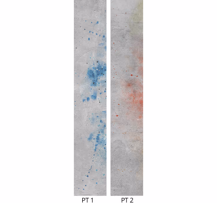 Abstract Splash Patterns concrete wallpaper - TenStickers