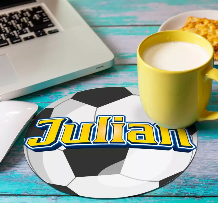 Custom Ball personalised mouse mat - TenStickers