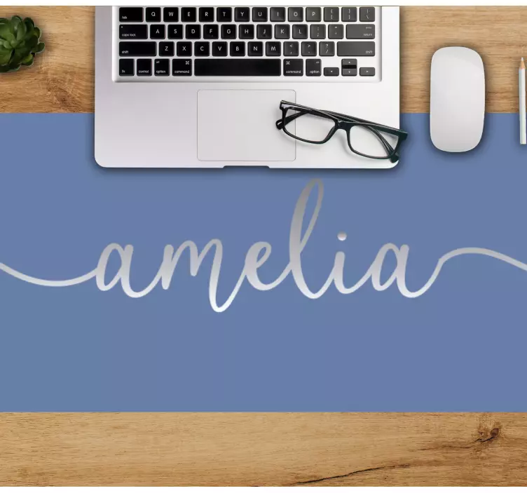 Elegant name  personalised mouse mat - TenStickers