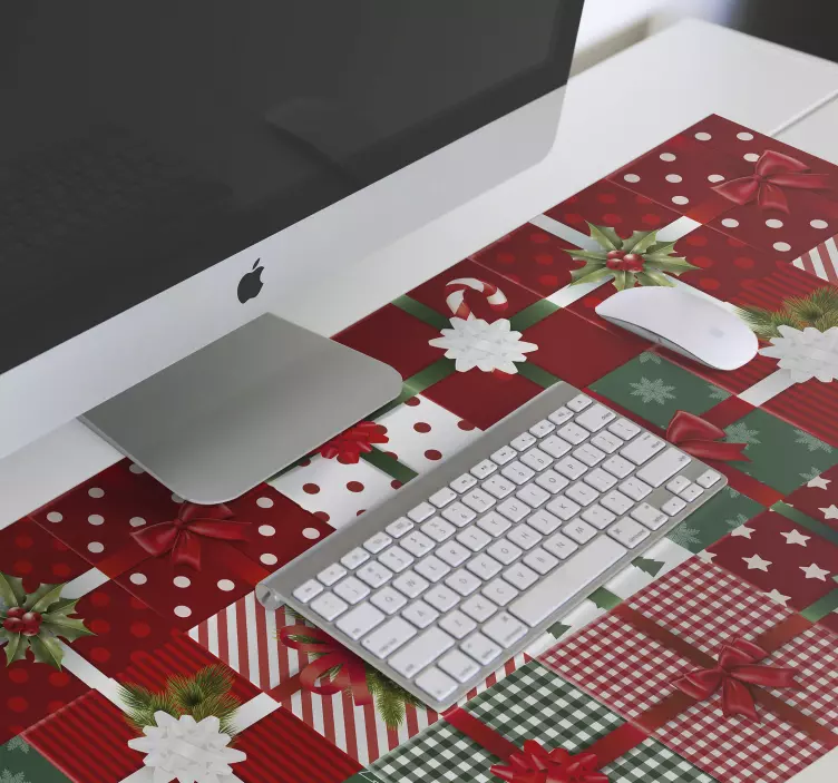 Gift Boxes Pack christmas mousepad - TenStickers